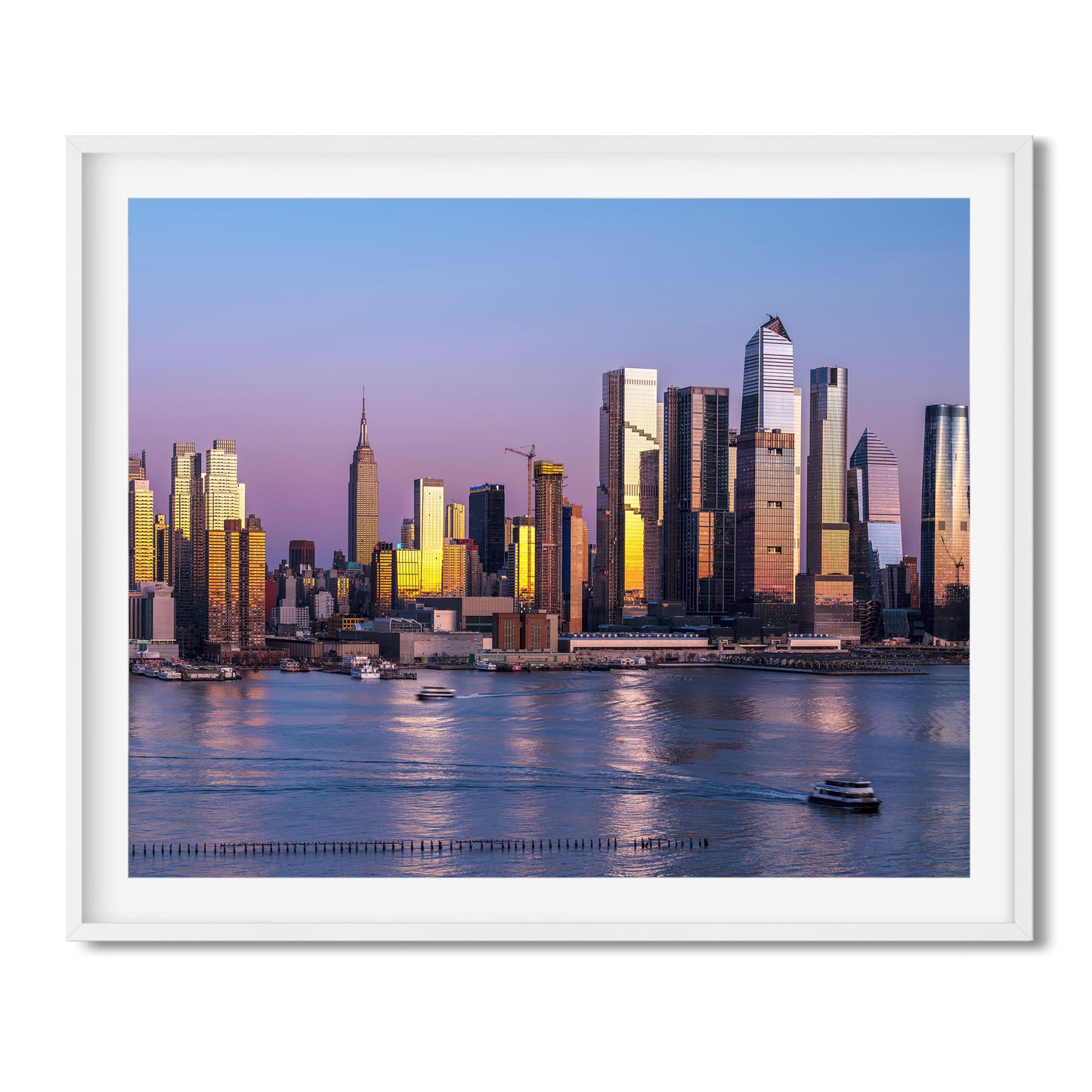 Midtown Manhattan at sunset 2022