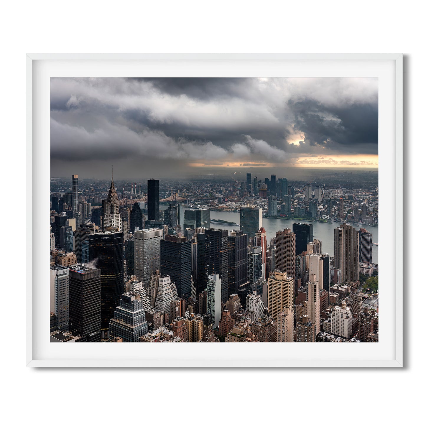 Storm over Midtown Manhattan and Queens 2023