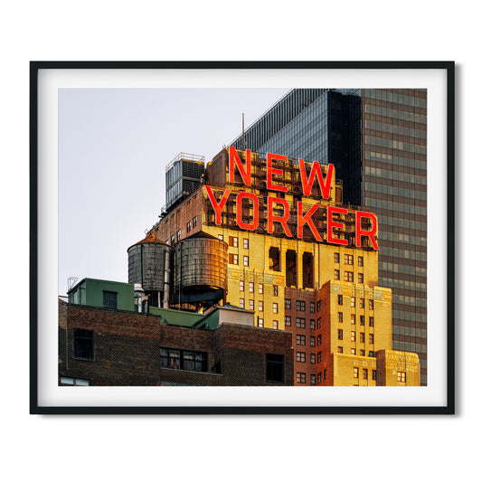 Water Tower with New Yorker Sign 2023